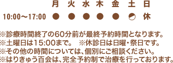 診療時間